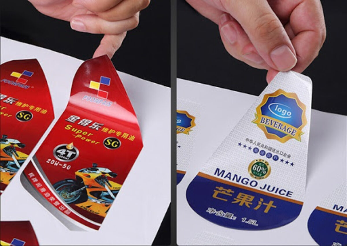 A compilation of commonly used decal printing types today.