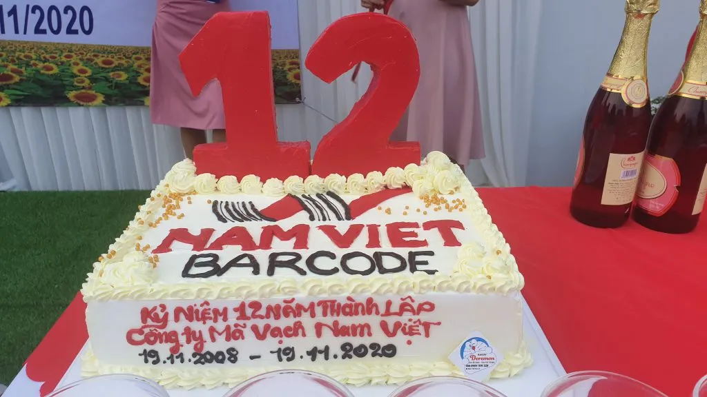 CHÚC MỪNG CÔNG TY CP SX TM DV MÃ VẠCH NAM VIỆT TRÒN 12 TUỔI