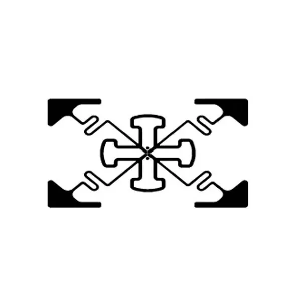 Lớp phủ khô 60x40mm M4 UHF