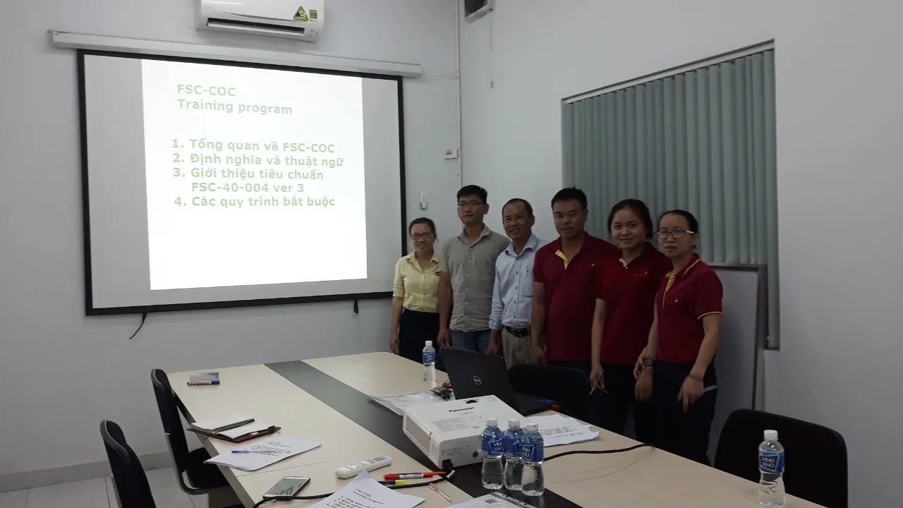 TỔ CHỨC TÌM HIỂU QUY TRÌNH FSC-COC