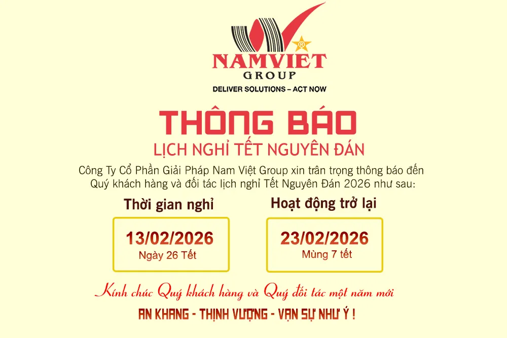 Thông báo lịch nghỉ Tết Nguyên Đán Bính Ngọ 2026