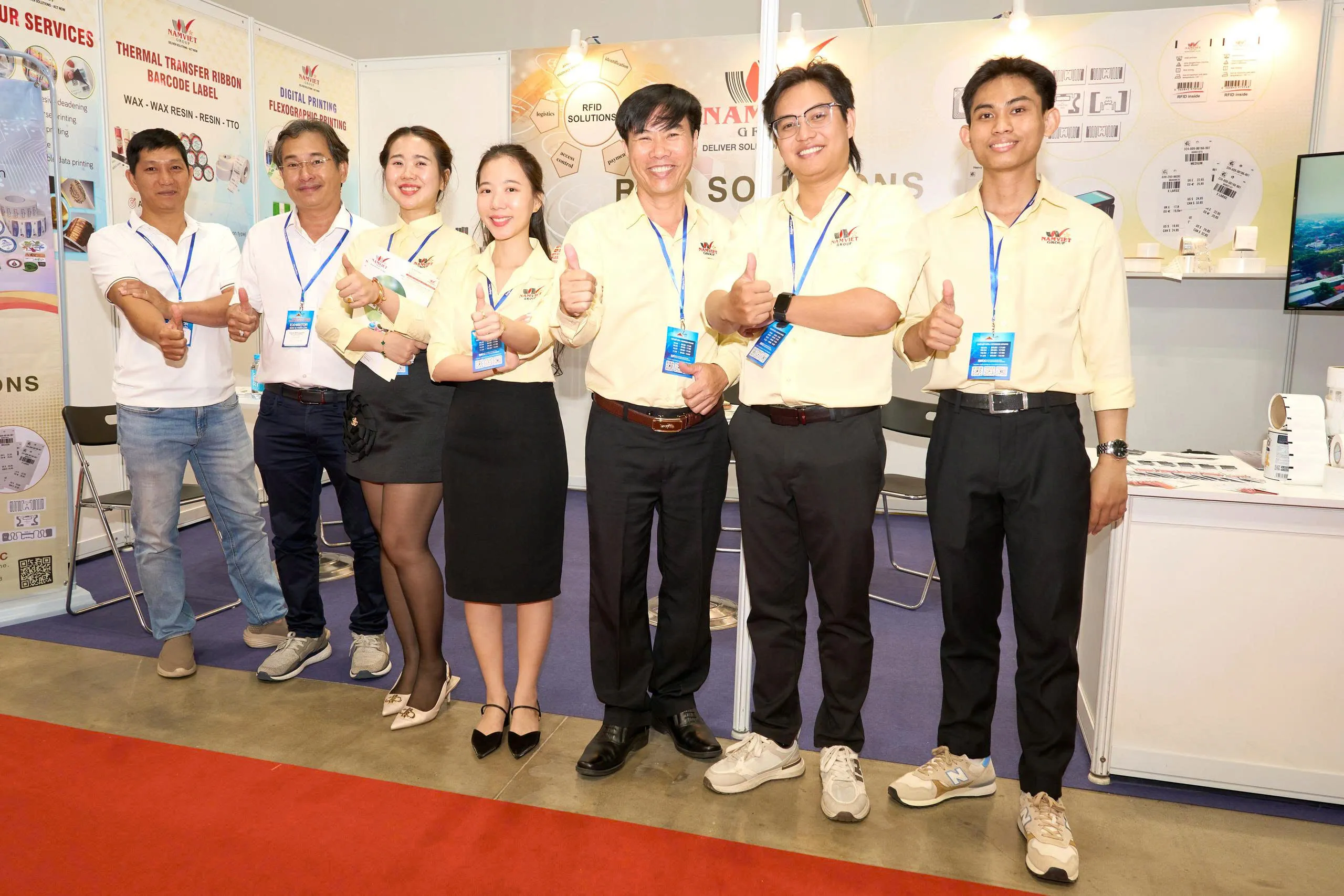 Sôi Động & Chuyên Nghiệp: Nam Việt Group Tại SaigonTex / SaigonFabric 2026