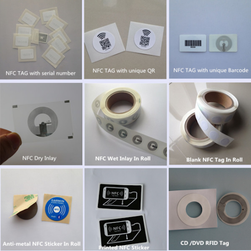 Các loại tem nhãn RFID