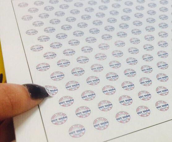 Chất liệu in decal vỡ